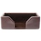 Dacasso Dark Brown Bonded Leather Business Card Holder AG-3607 - alternate 1